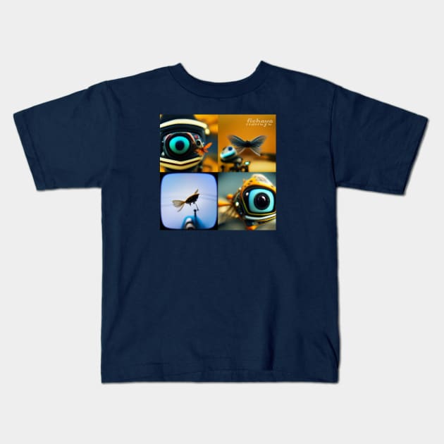 Fisheye Kids T-Shirt by Shtakorz